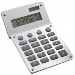 Calculator din aluminiu în culori metalice