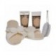Set de baie Leo design 4 piese