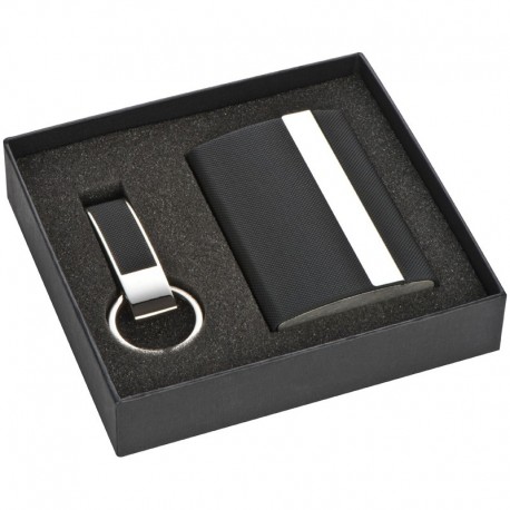 Set port cărți de vizită și breloc