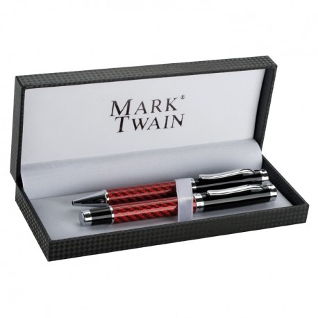 Set Mark Twain Red Carbon