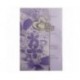 Invitatie cu floricele si inimioare, mov 01.60.009