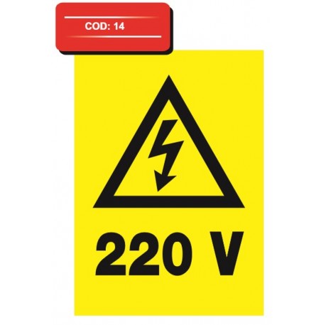Autocolant orizontal 220 v
