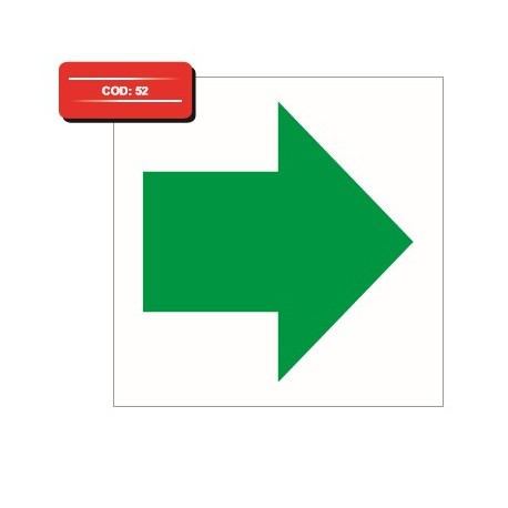 Autocolant indicator dreapta