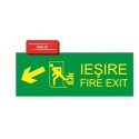 Autocolant iesire de urgenta stanga