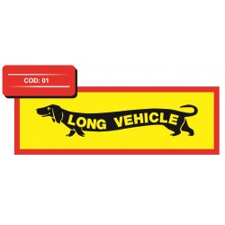 Autocolant long vehicle