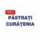 Autocolant pastrati curatenia