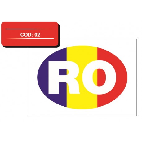 Autocolant ro