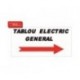 Autocolant tablou electric dreapta