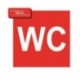 Autocolant wc