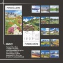 Calendar cu munti inflorite