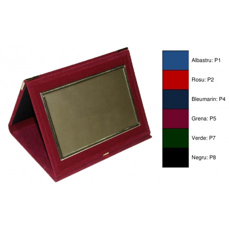 Mape din plus, cu chenar in trepied, pentru plachete