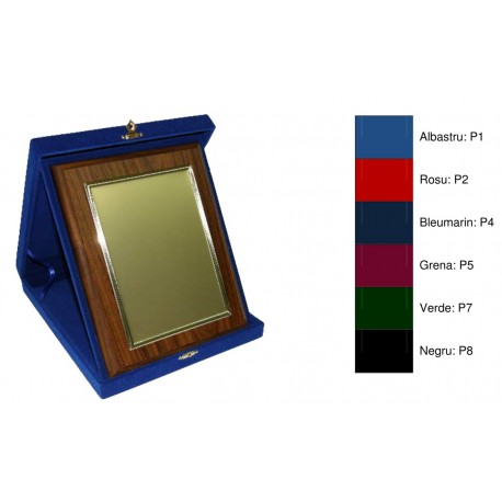 Casete din plus, cu trepied, pentru placi din lemn dreptunghiulare