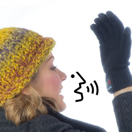 Mănuși touchscreen cu bluetooth