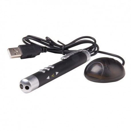 Laser pointer cu port USB.